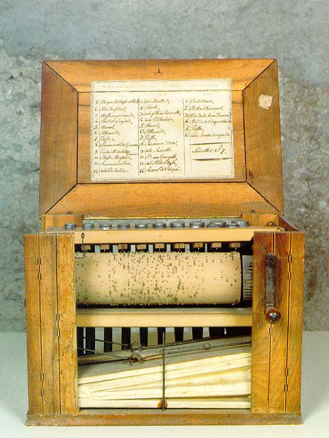 Serinette construite vers 1800